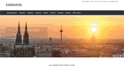 Desktop Screenshot of concern.de